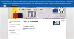 Desktop Screenshot of liceomorin.net